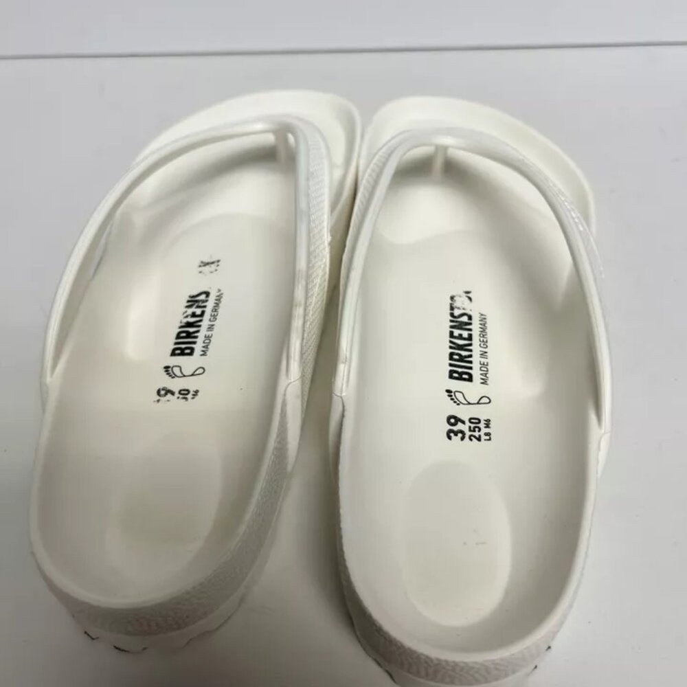Birkenstock White EVA Flip Flop Sandals - Picture 4 of 6